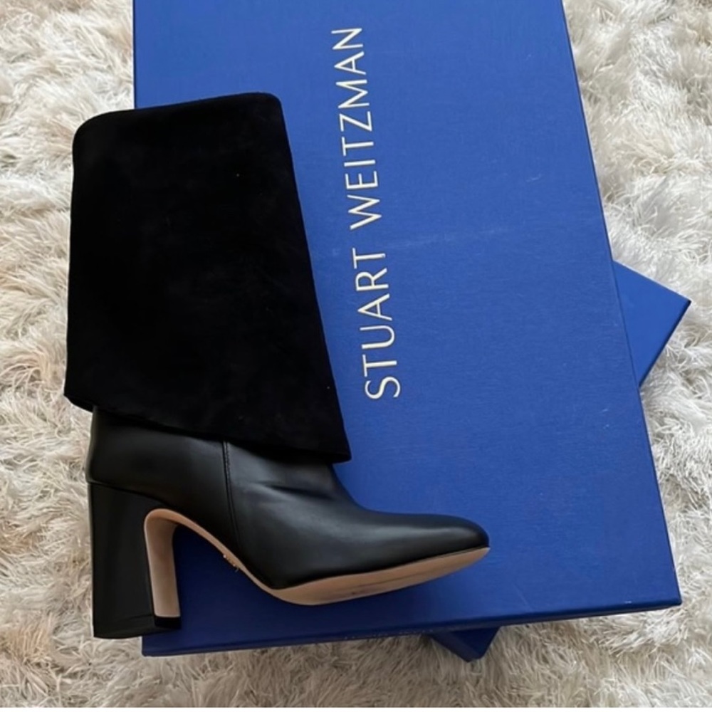 Stuart Weitzman Lucinda Black Boots